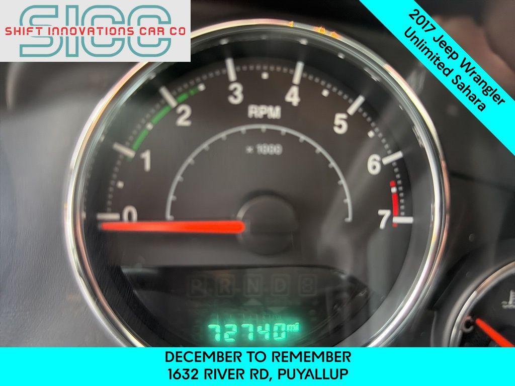 used 2017 Jeep Wrangler Unlimited car, priced at $21,949