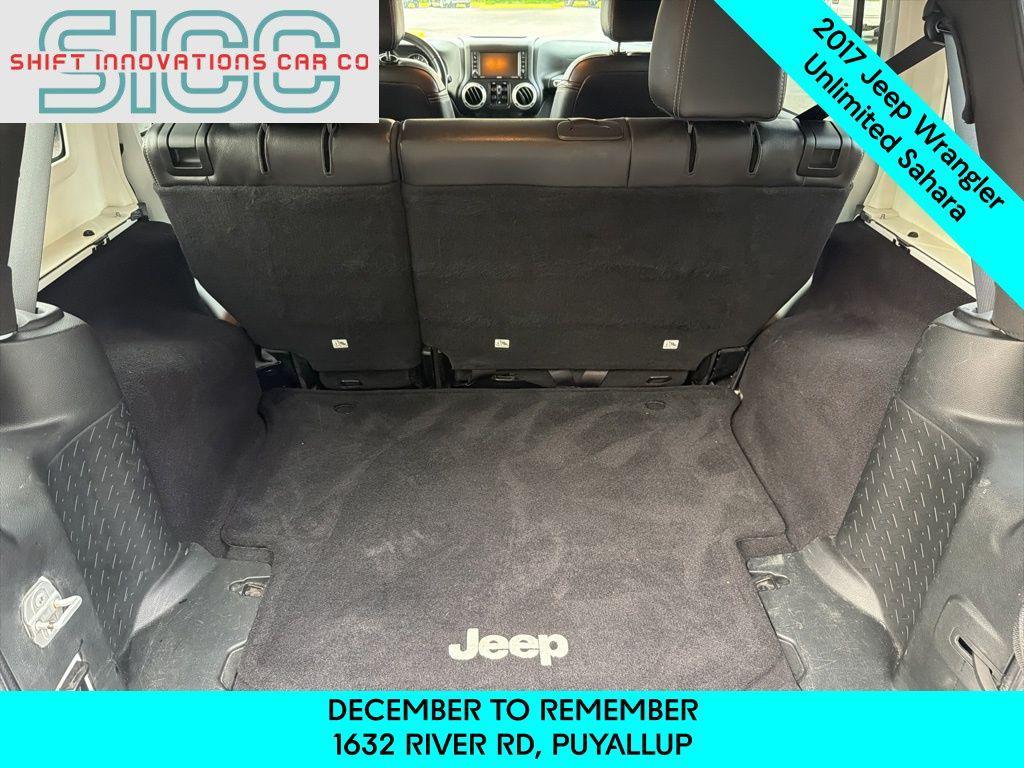 used 2017 Jeep Wrangler Unlimited car, priced at $21,949