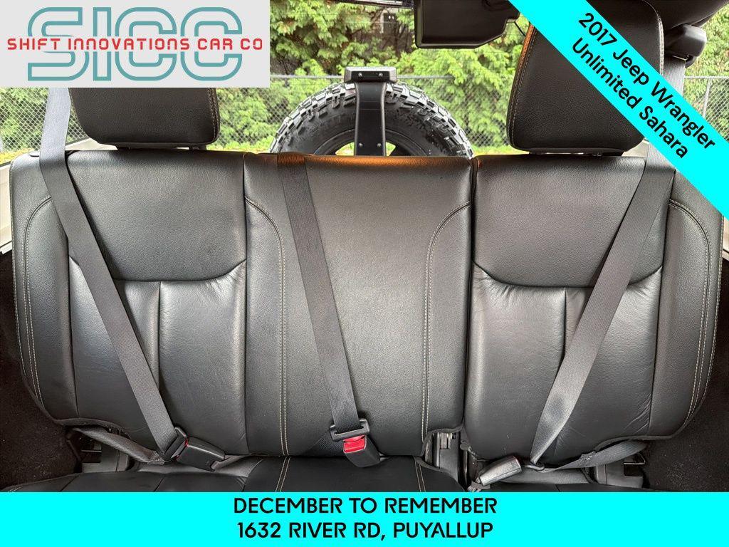 used 2017 Jeep Wrangler Unlimited car, priced at $21,949