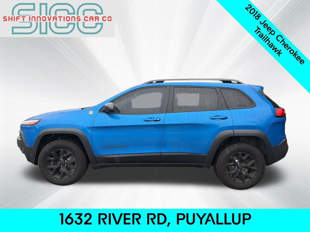 used 2018 Jeep Cherokee car, priced at $13,590