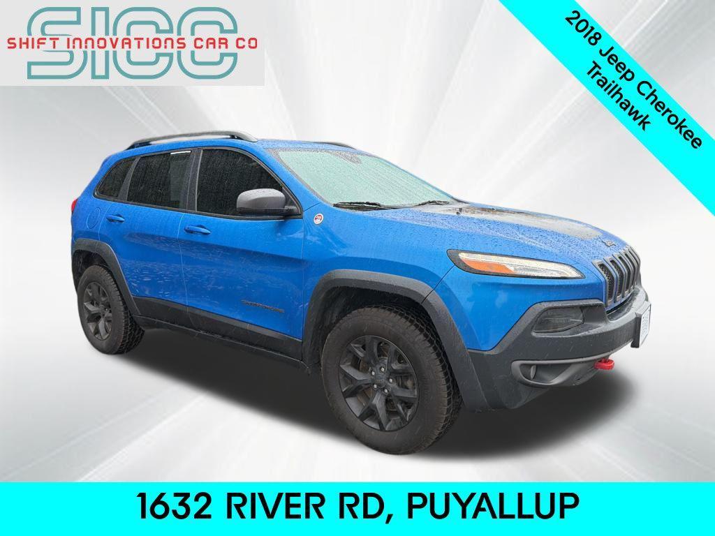 used 2018 Jeep Cherokee car, priced at $13,590
