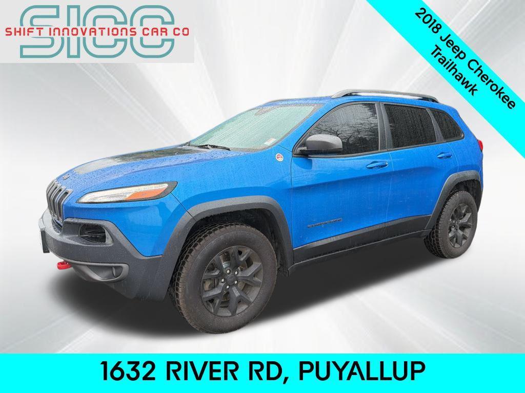 used 2018 Jeep Cherokee car, priced at $13,590
