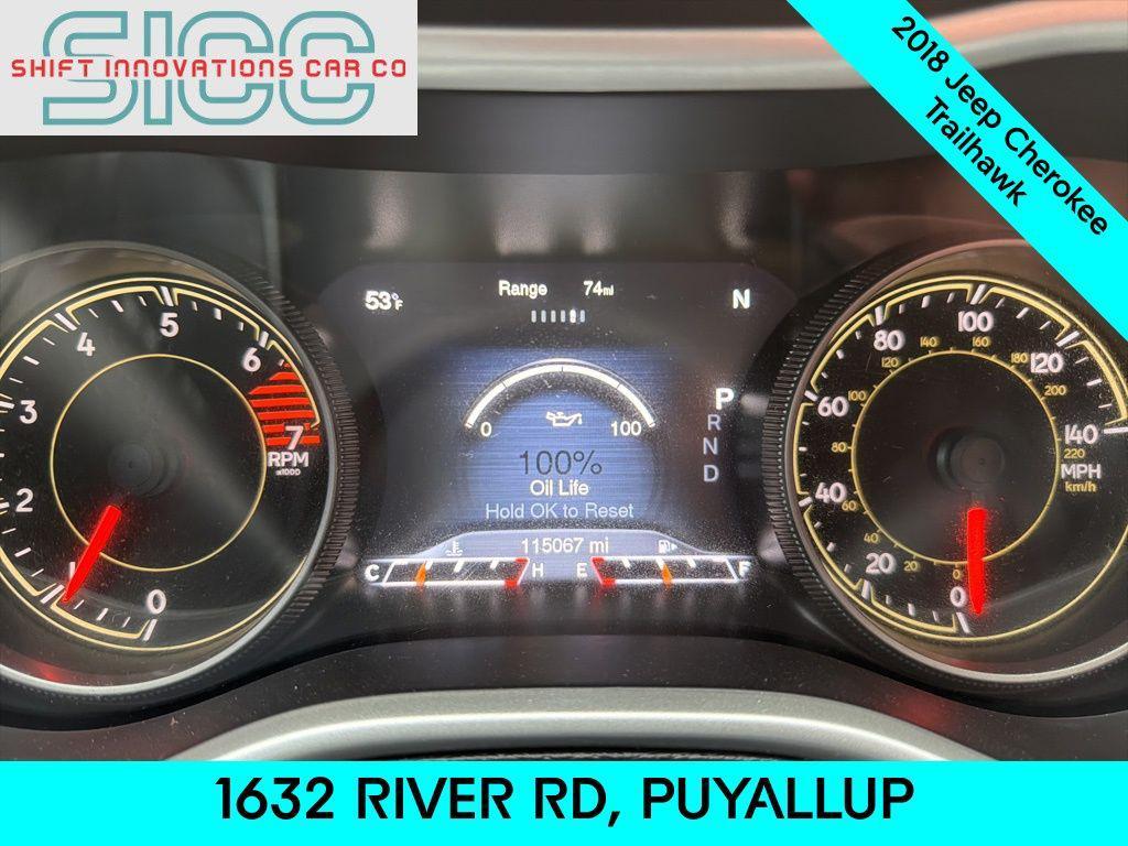 used 2018 Jeep Cherokee car, priced at $13,590