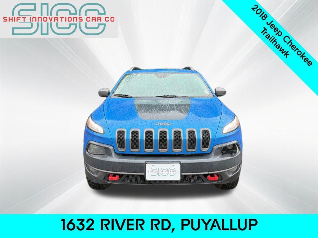 used 2018 Jeep Cherokee car, priced at $13,590