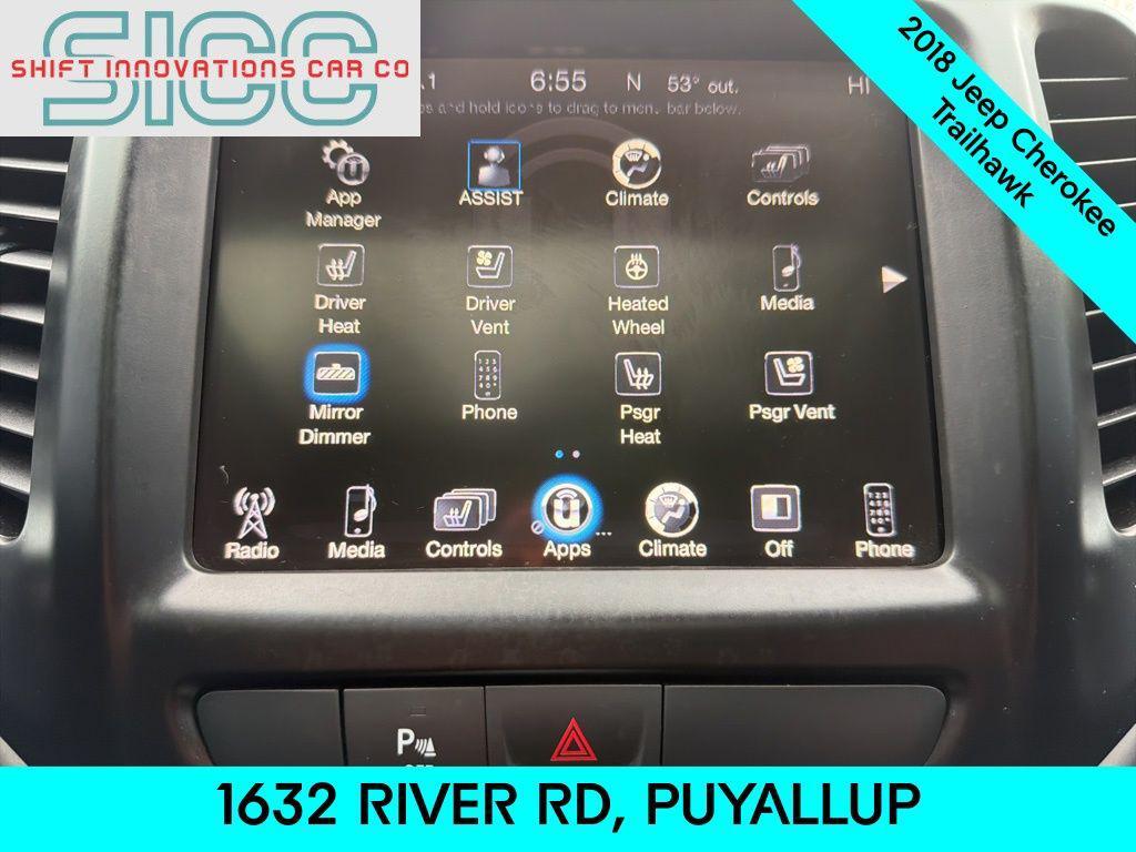 used 2018 Jeep Cherokee car, priced at $13,590