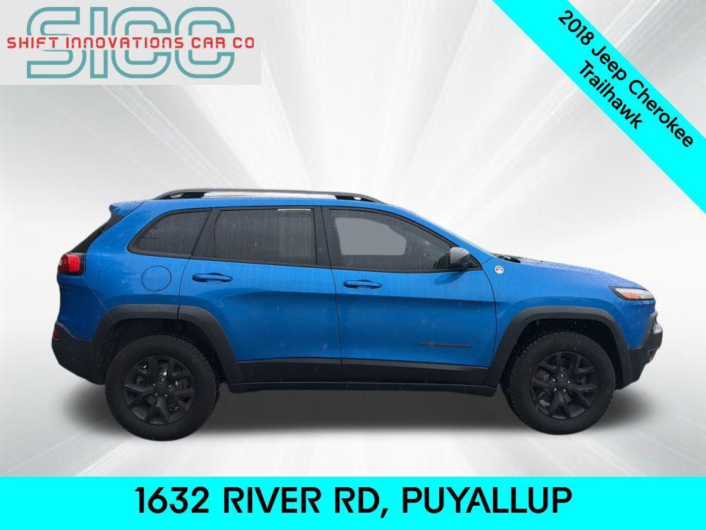 used 2018 Jeep Cherokee car, priced at $13,590