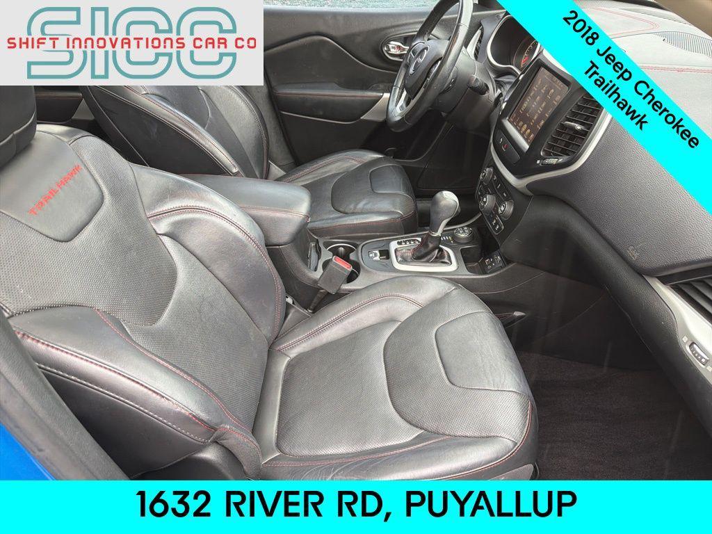 used 2018 Jeep Cherokee car, priced at $13,590