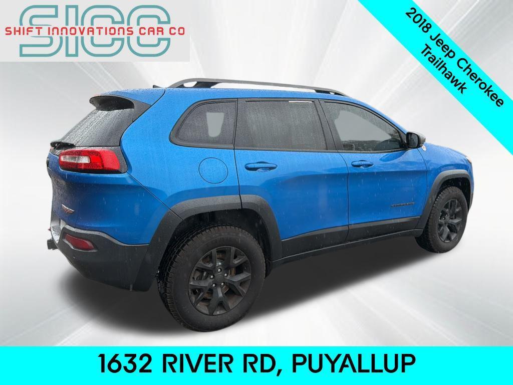 used 2018 Jeep Cherokee car, priced at $13,590