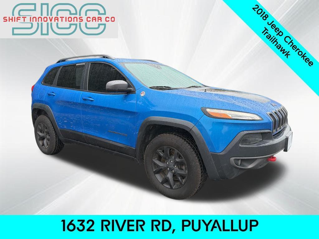 used 2018 Jeep Cherokee car, priced at $13,590