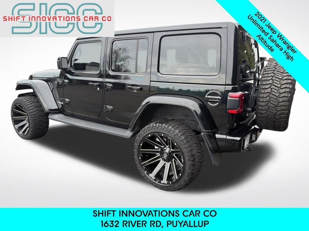used 2021 Jeep Wrangler Unlimited car, priced at $30,546