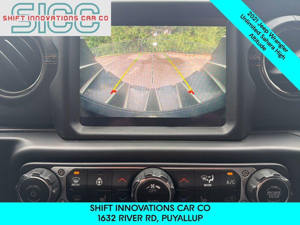 used 2021 Jeep Wrangler Unlimited car, priced at $30,546