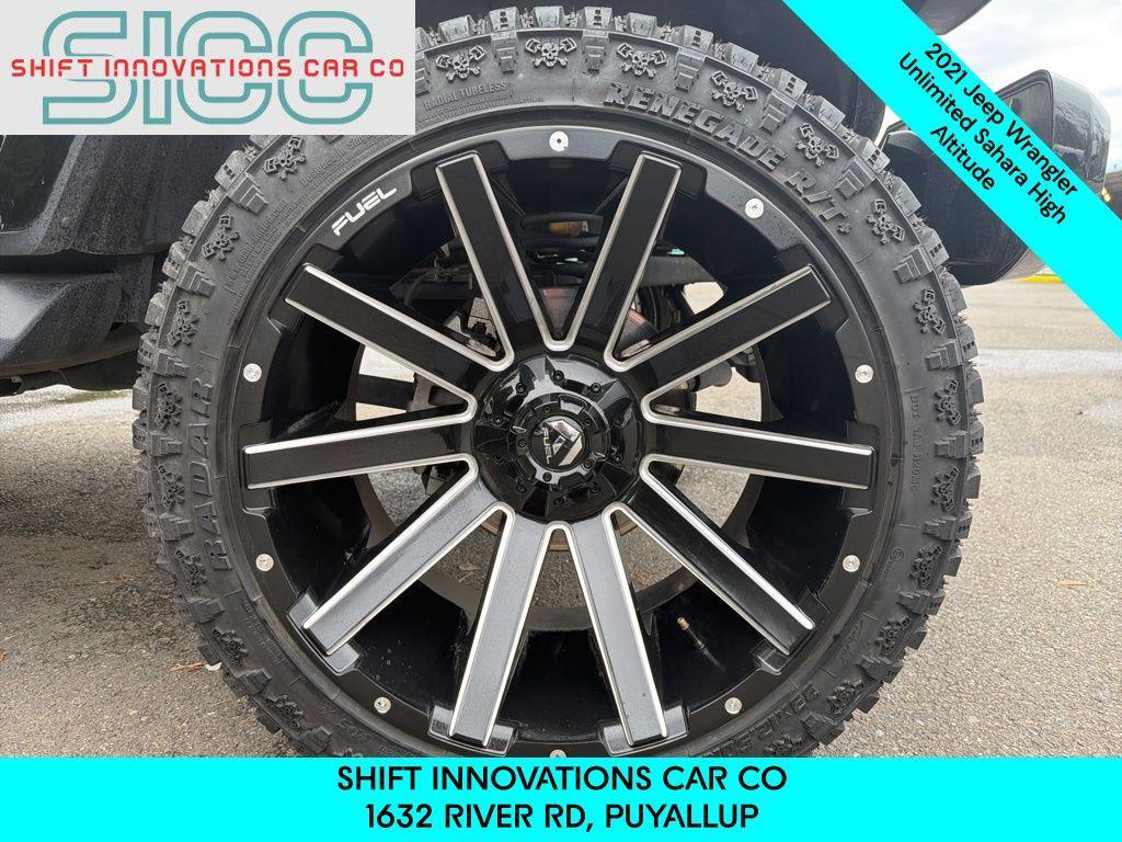 used 2021 Jeep Wrangler Unlimited car, priced at $30,546