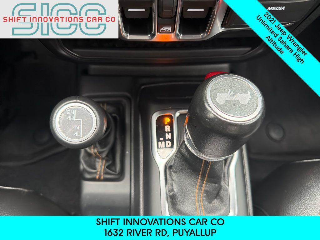 used 2021 Jeep Wrangler Unlimited car, priced at $30,546