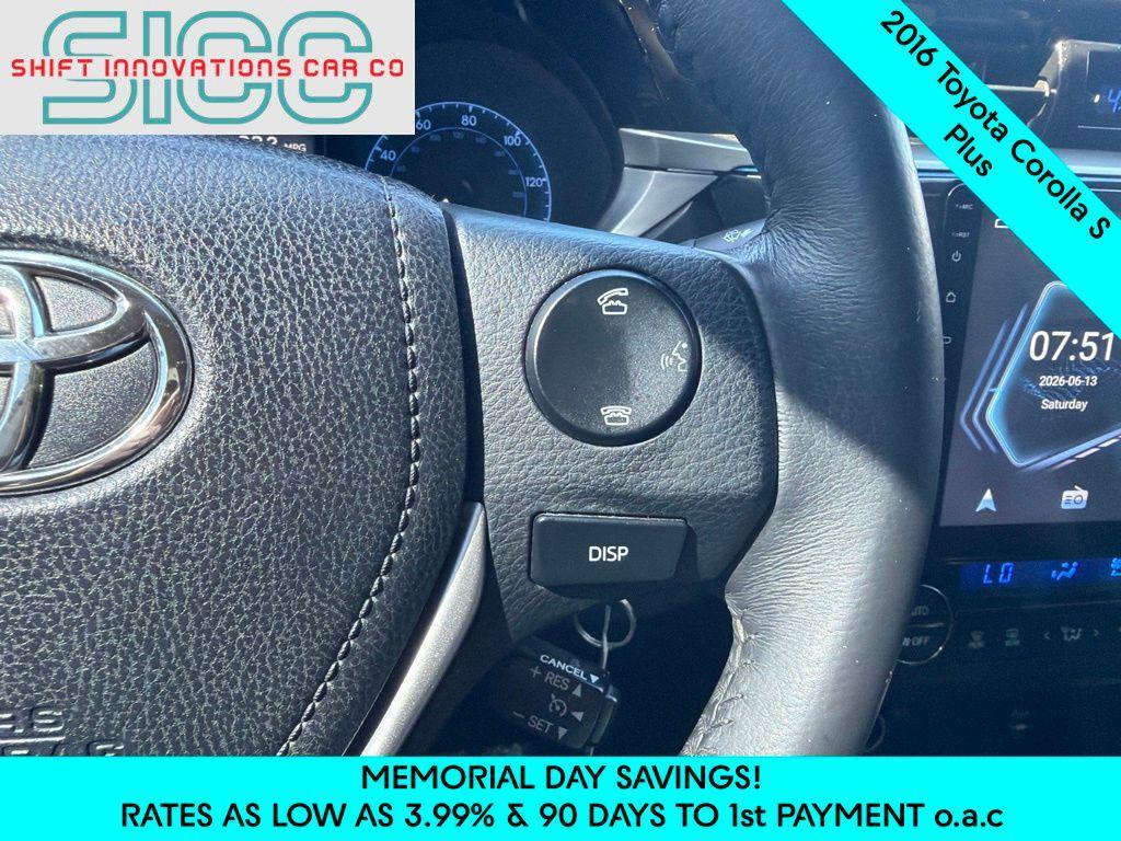 used 2016 Toyota Corolla car, priced at $16,356