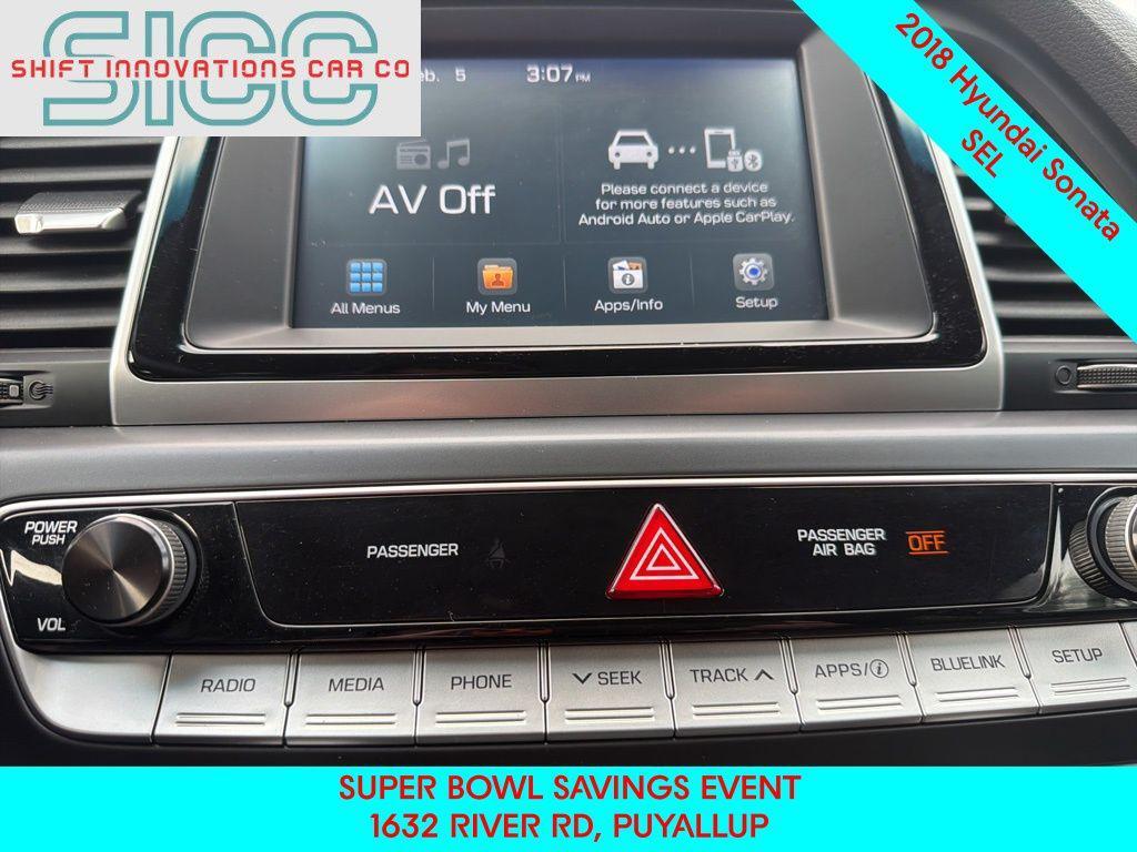 used 2018 Hyundai Sonata car, priced at $12,292