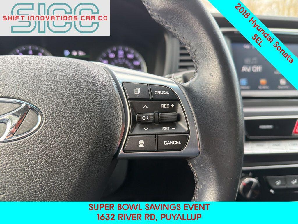 used 2018 Hyundai Sonata car, priced at $12,292