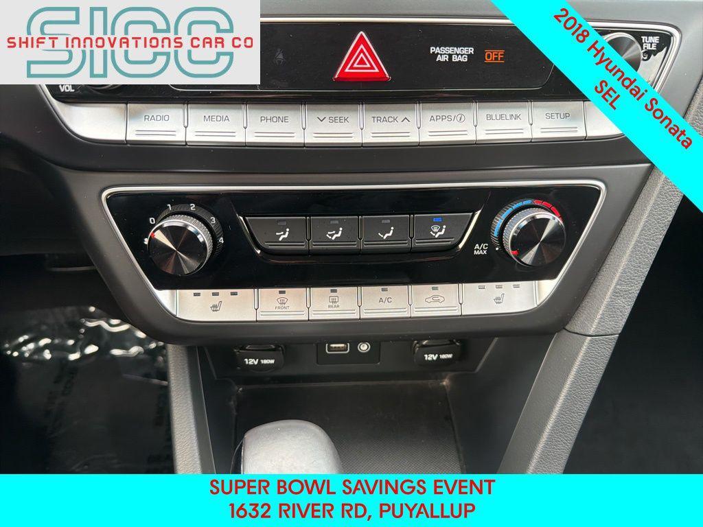 used 2018 Hyundai Sonata car, priced at $12,292