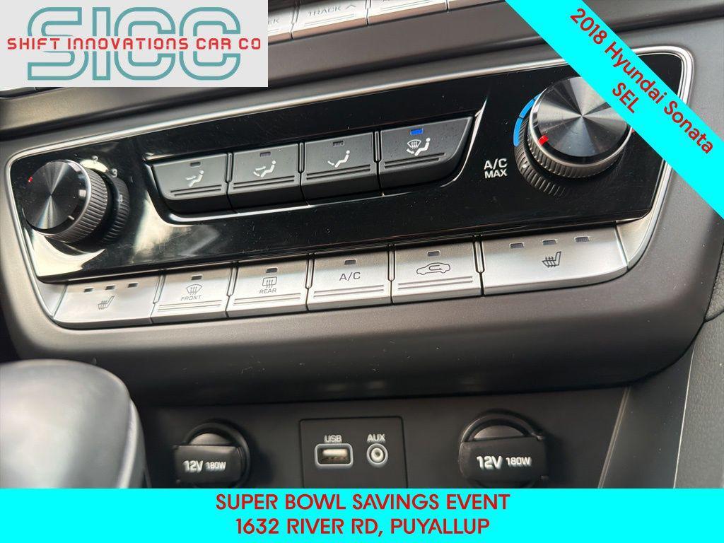 used 2018 Hyundai Sonata car, priced at $12,292