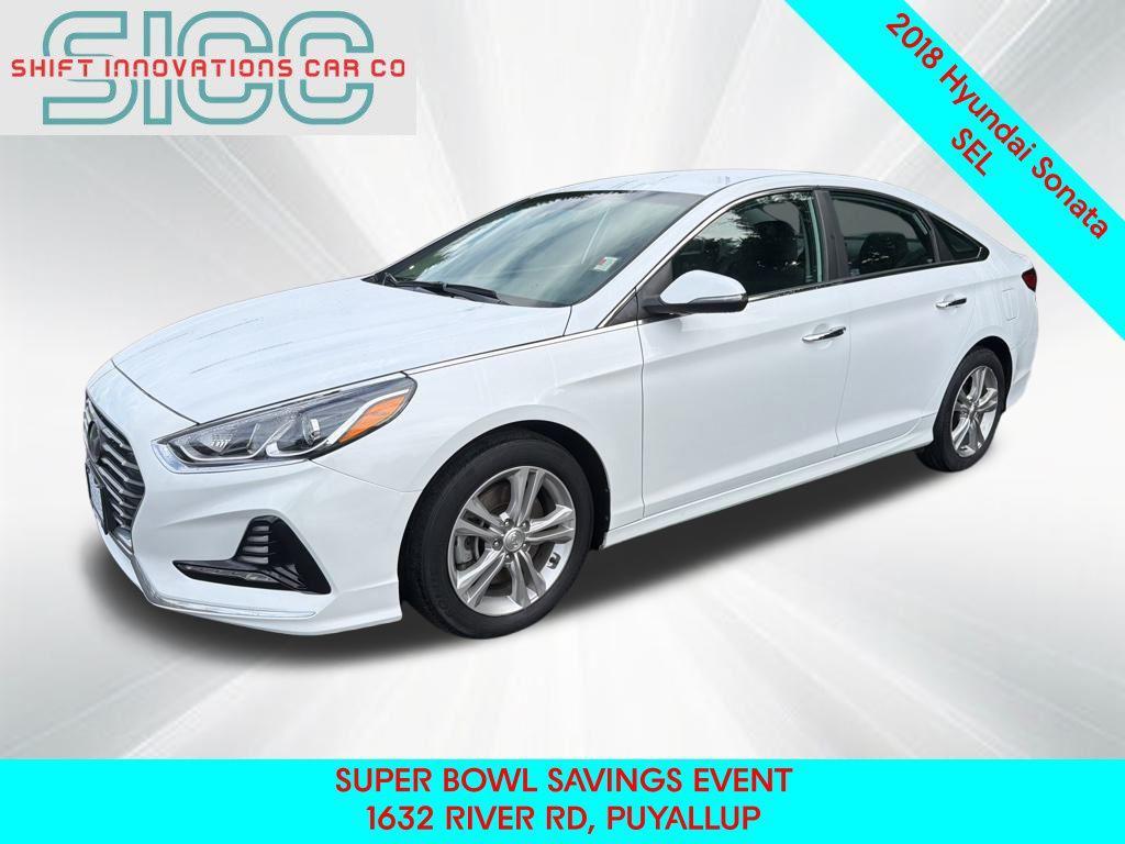 used 2018 Hyundai Sonata car, priced at $12,292