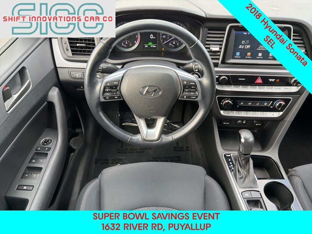 used 2018 Hyundai Sonata car, priced at $12,292