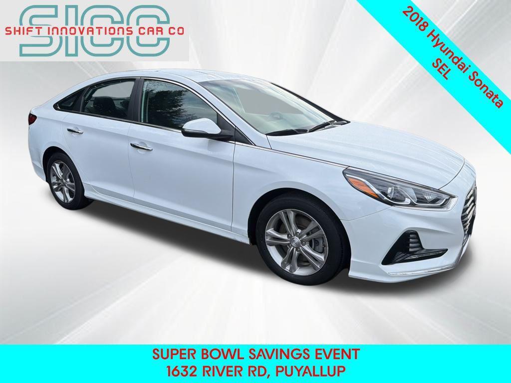 used 2018 Hyundai Sonata car, priced at $12,292