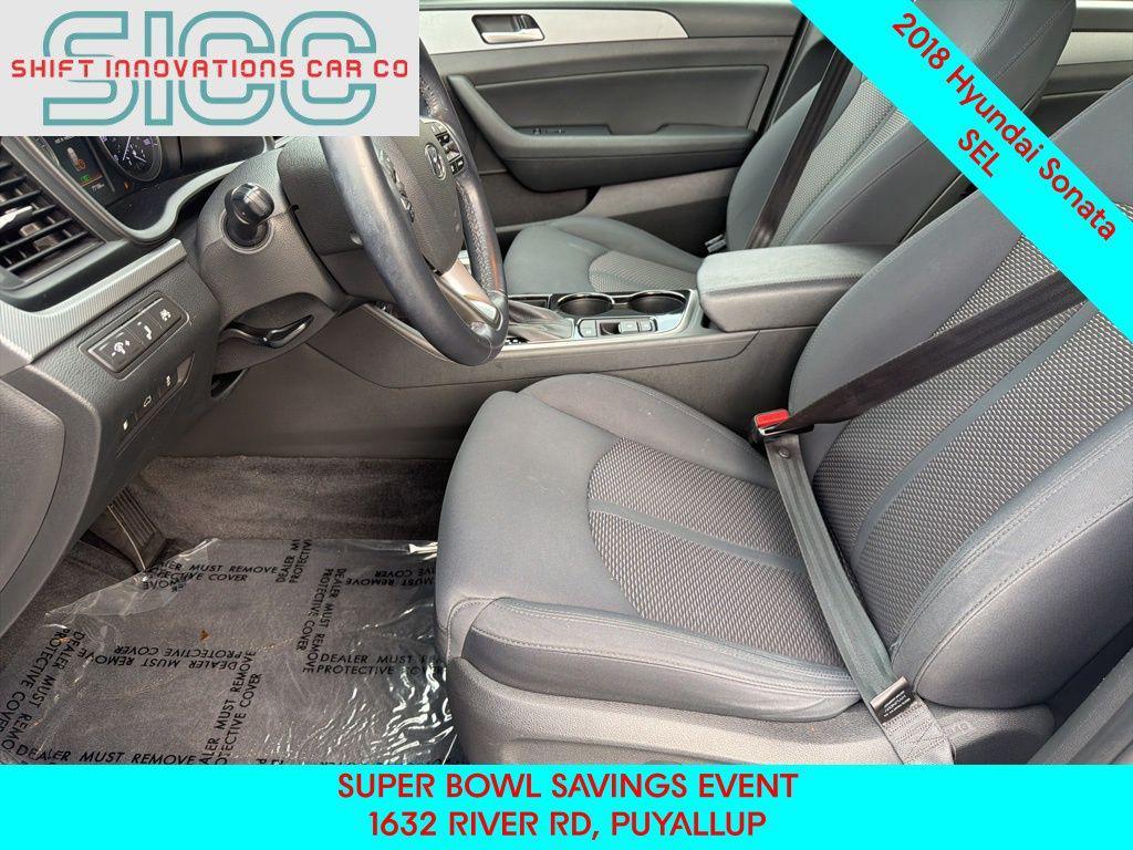 used 2018 Hyundai Sonata car, priced at $12,292