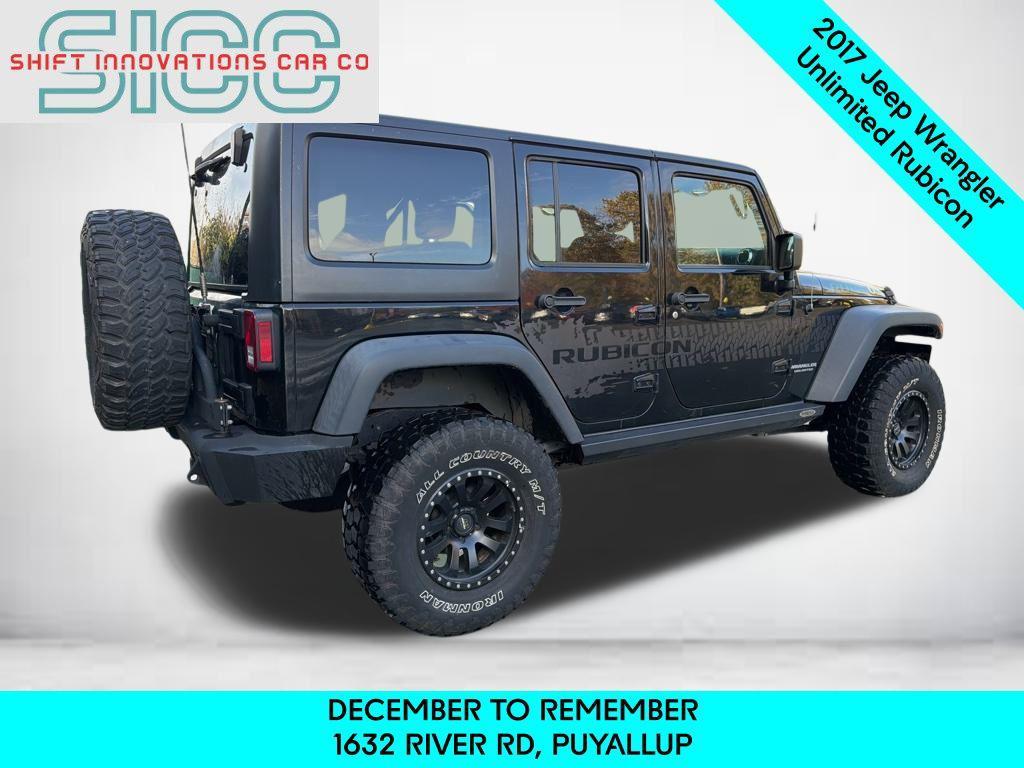 used 2017 Jeep Wrangler Unlimited car, priced at $24,490