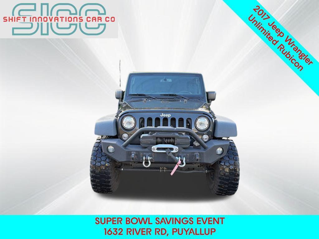 used 2017 Jeep Wrangler Unlimited car, priced at $22,986