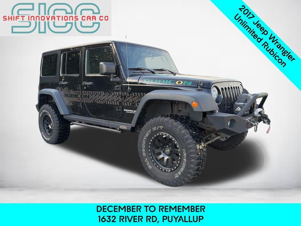 used 2017 Jeep Wrangler Unlimited car, priced at $24,490