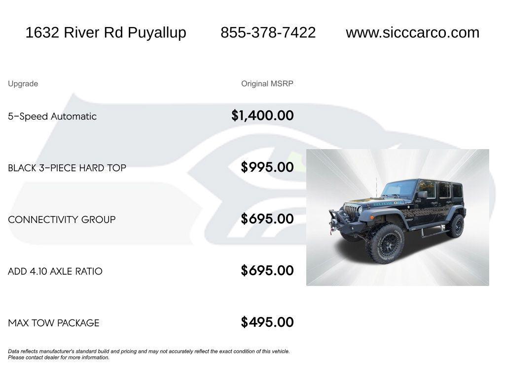 used 2017 Jeep Wrangler Unlimited car, priced at $22,986
