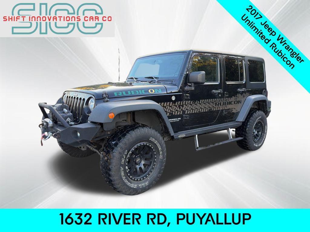 used 2017 Jeep Wrangler Unlimited car, priced at $23,111
