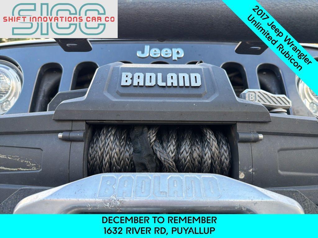 used 2017 Jeep Wrangler Unlimited car, priced at $24,490