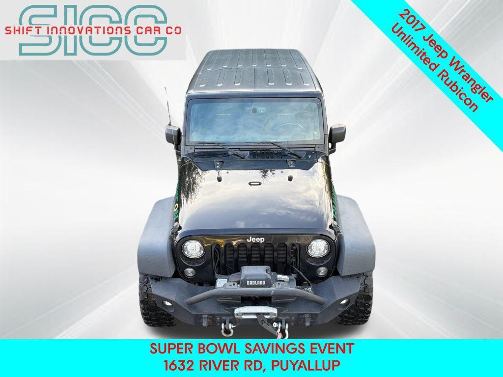 used 2017 Jeep Wrangler Unlimited car, priced at $22,986