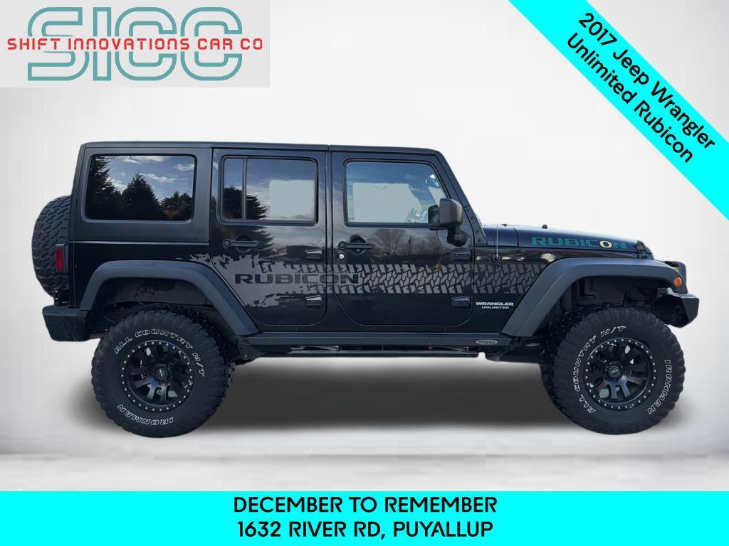 used 2017 Jeep Wrangler Unlimited car, priced at $24,490