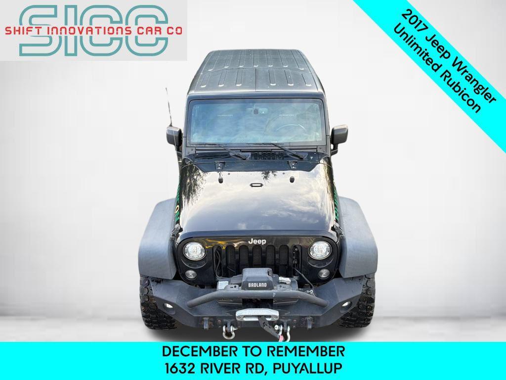 used 2017 Jeep Wrangler Unlimited car, priced at $24,490