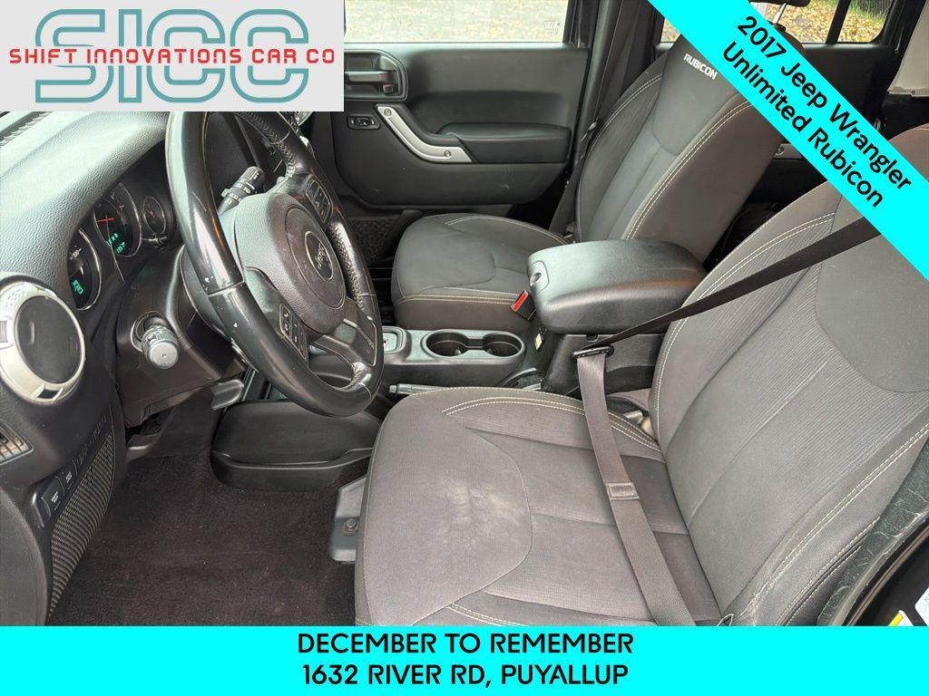 used 2017 Jeep Wrangler Unlimited car, priced at $24,490