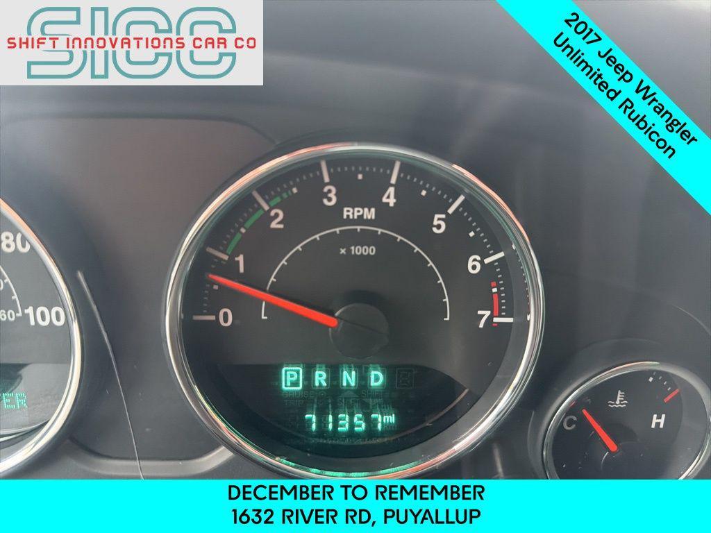 used 2017 Jeep Wrangler Unlimited car, priced at $24,490