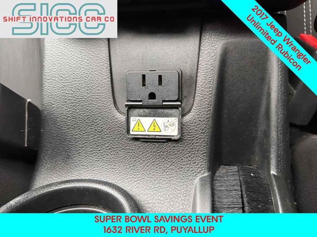 used 2017 Jeep Wrangler Unlimited car, priced at $22,986