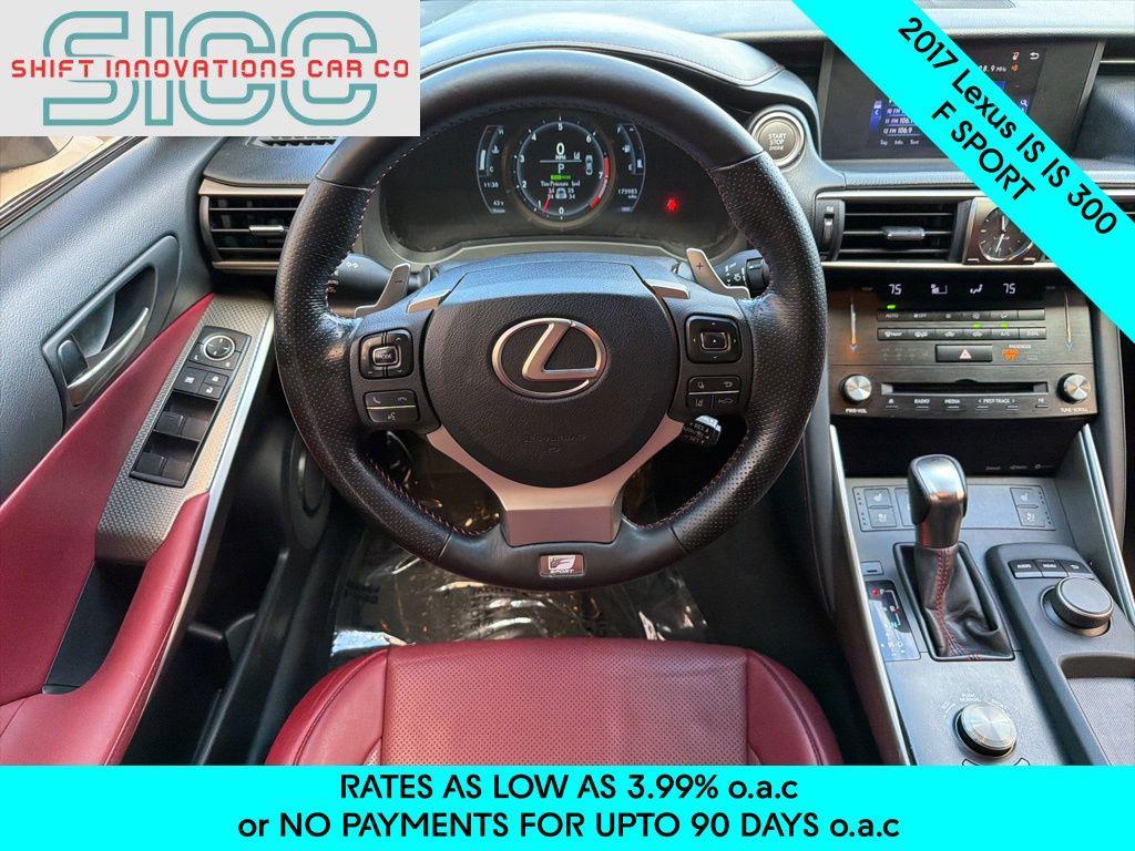 used 2017 Lexus IS 300 car, priced at $15,968