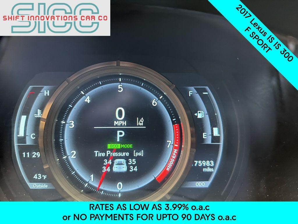 used 2017 Lexus IS 300 car, priced at $15,968