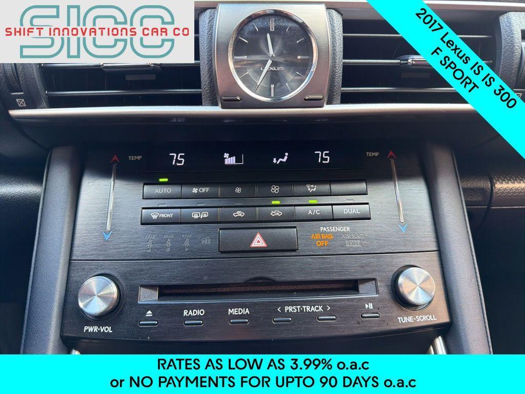 used 2017 Lexus IS 300 car, priced at $15,968