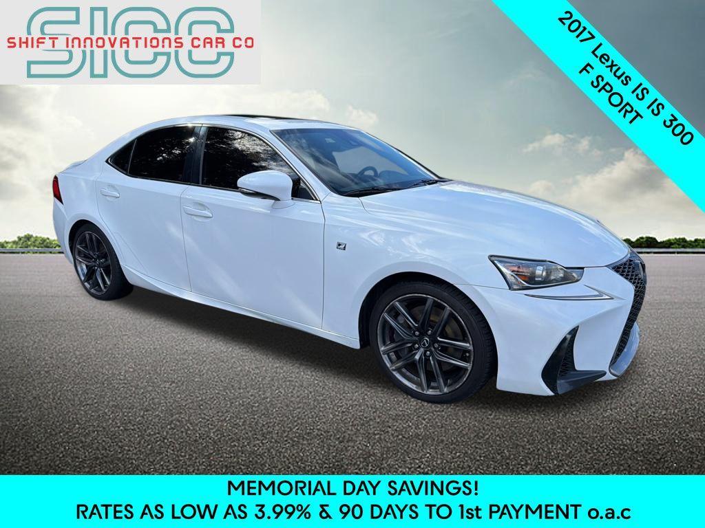 used 2017 Lexus IS 300 car, priced at $16,876