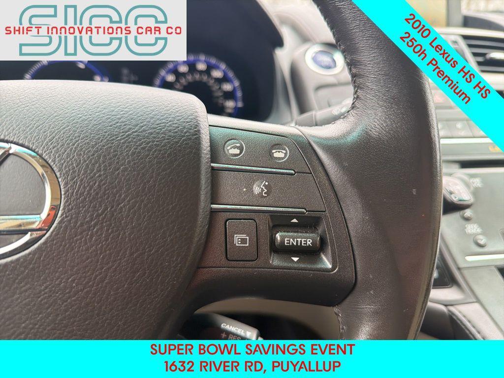 used 2010 Lexus HS 250h car, priced at $8,474