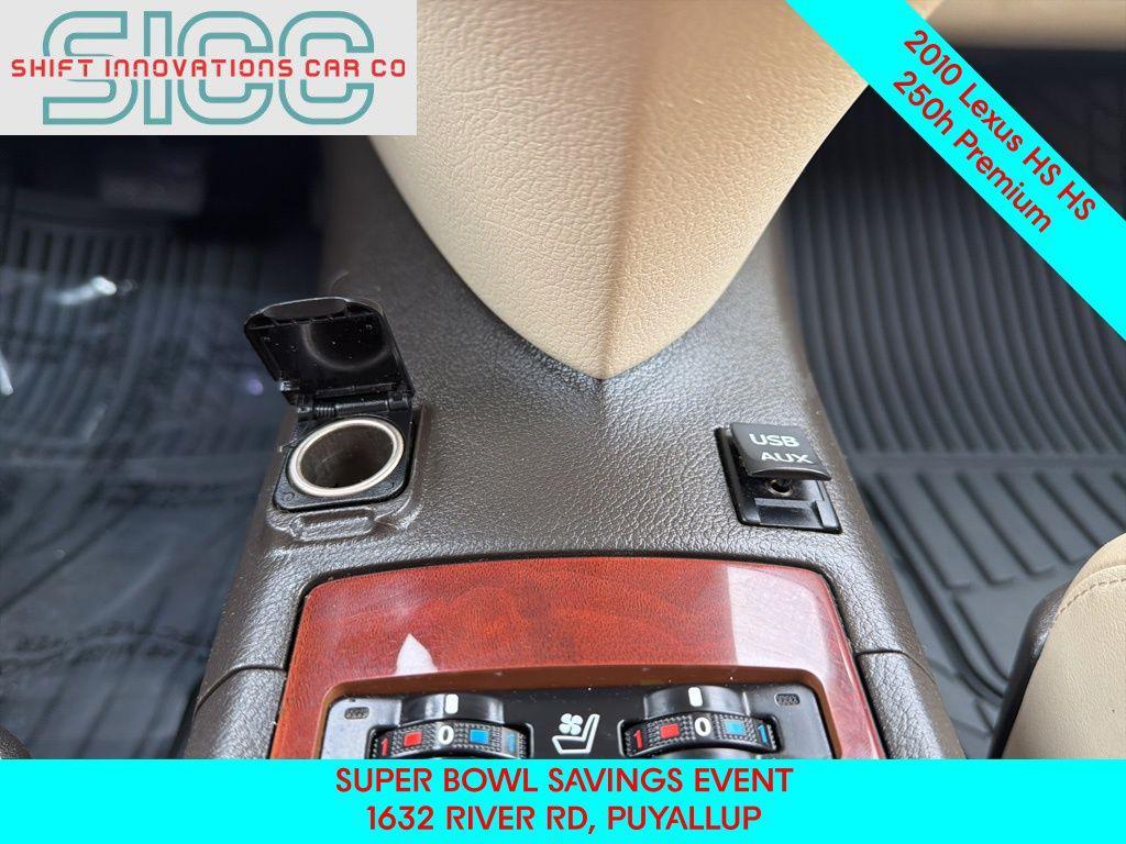 used 2010 Lexus HS 250h car, priced at $8,474