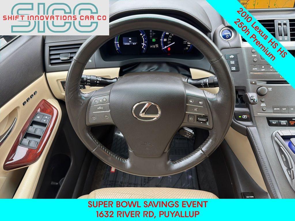 used 2010 Lexus HS 250h car, priced at $8,474