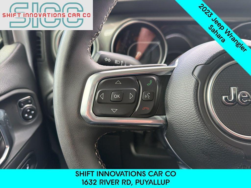 used 2023 Jeep Wrangler car, priced at $29,997