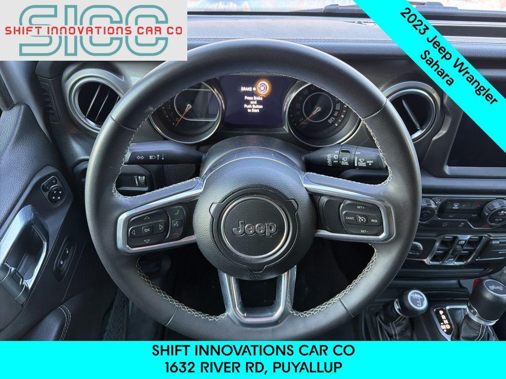 used 2023 Jeep Wrangler car, priced at $29,997