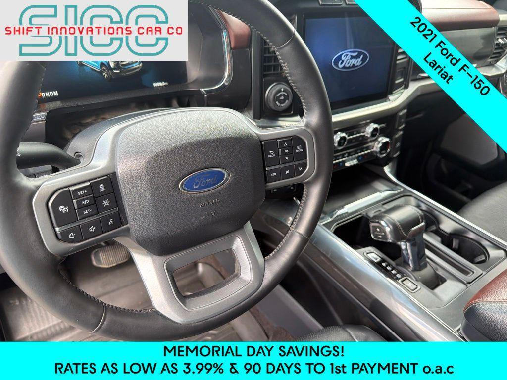 used 2021 Ford F-150 car, priced at $33,928