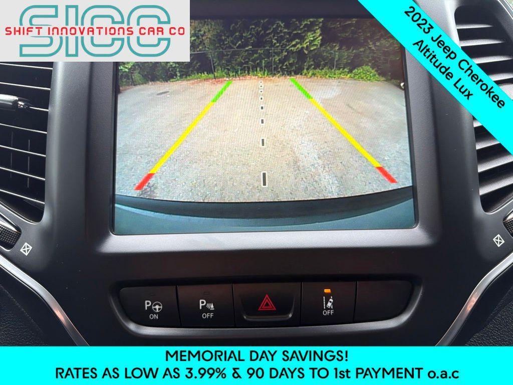 used 2023 Jeep Cherokee car, priced at $19,998