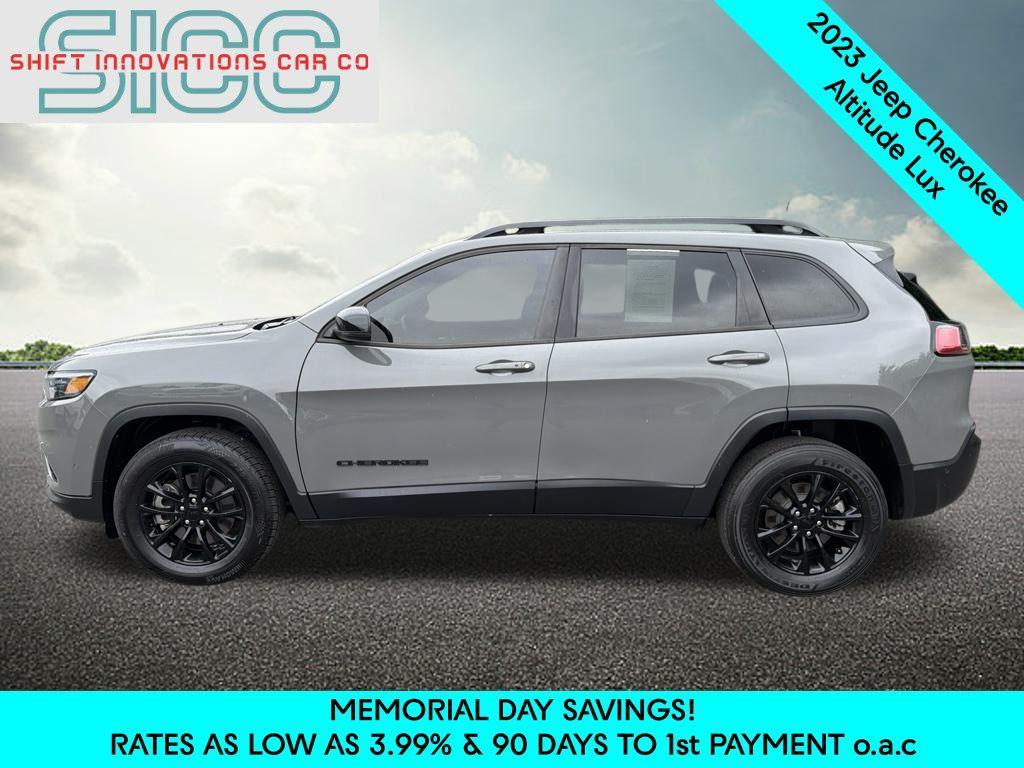 used 2023 Jeep Cherokee car, priced at $19,998